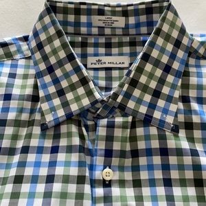 Peter Millar long sleeve Sz L dry cleaned/worn 1x